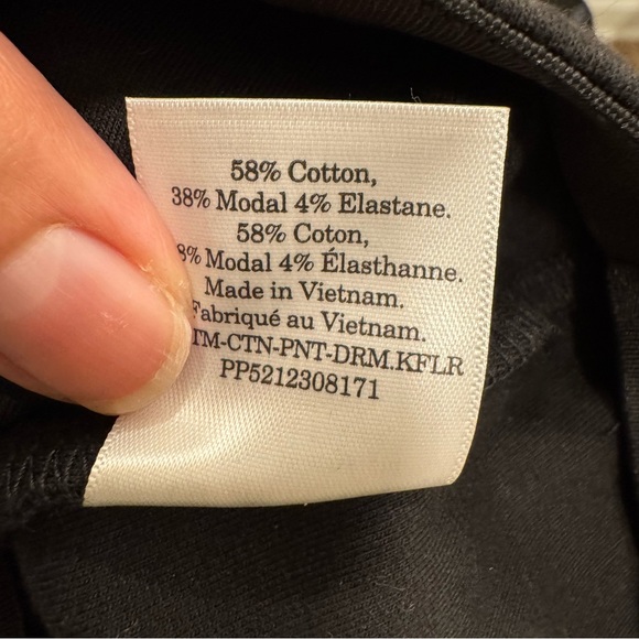 Everlane The Dream Kick Flare Ponte Pants Size M Black Neutral Office Casual - Picture 7 of 11